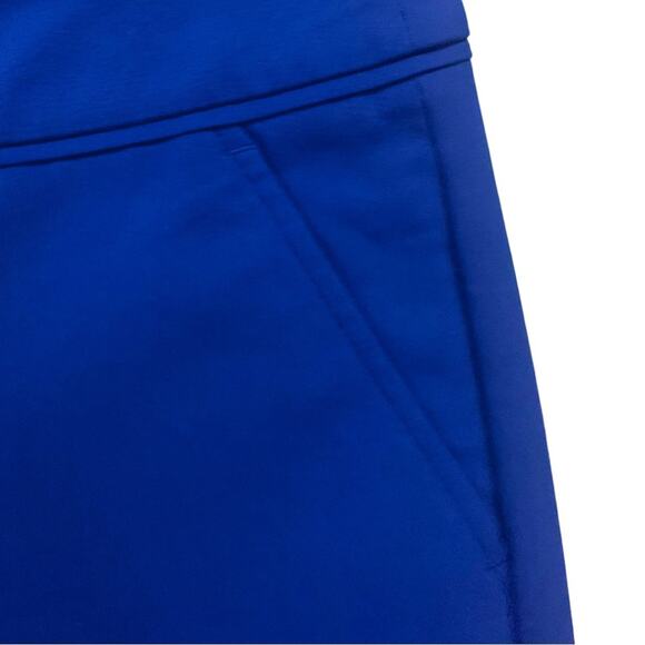Modern Fit Torie Capri Pants Size 4 Cobalt Blue Career Office Casual Dressy Crop - Picture 2 of 9